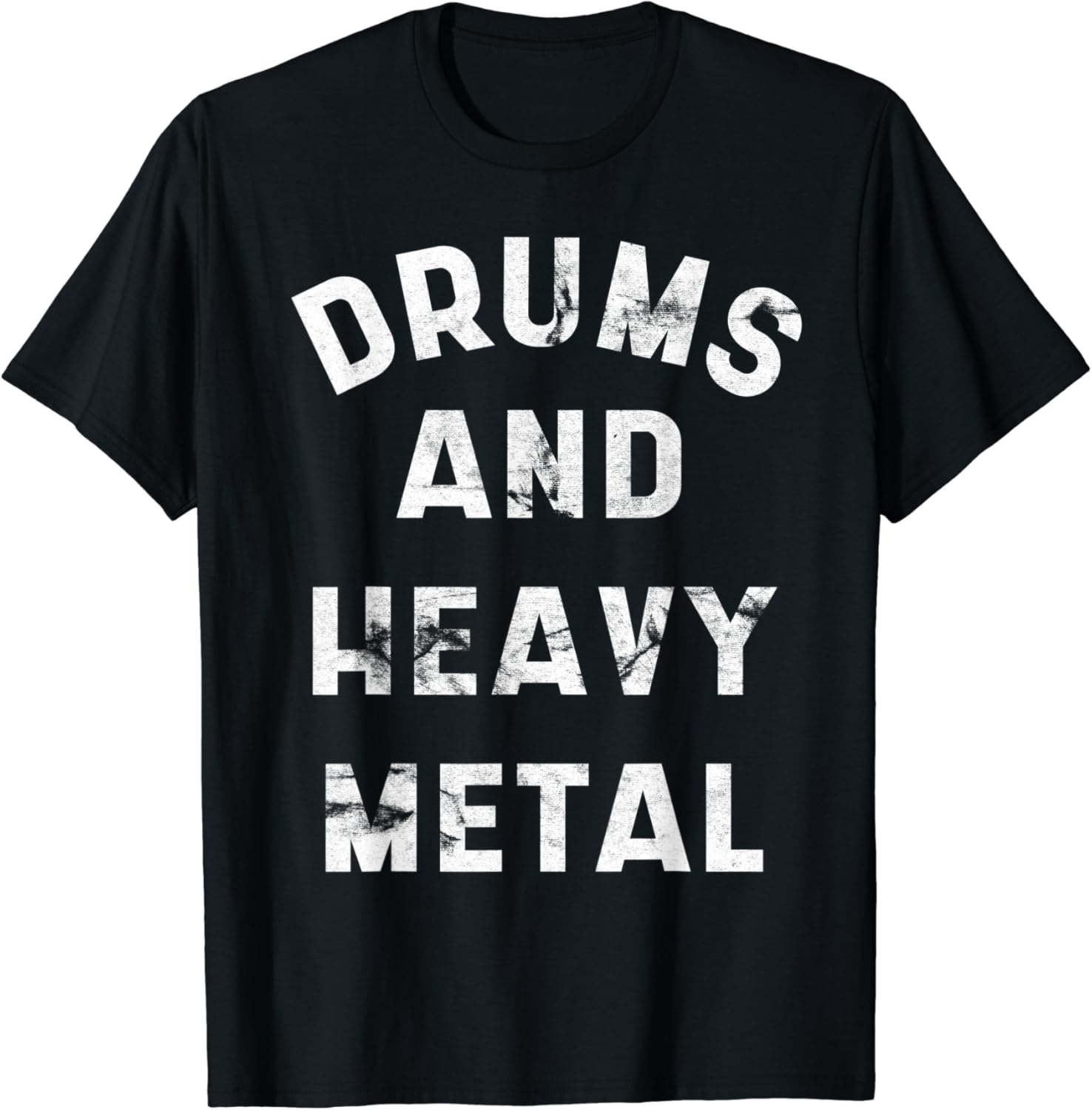 Drummer Tshirts Drums & Heavy Metal Music Vintage Drumming
